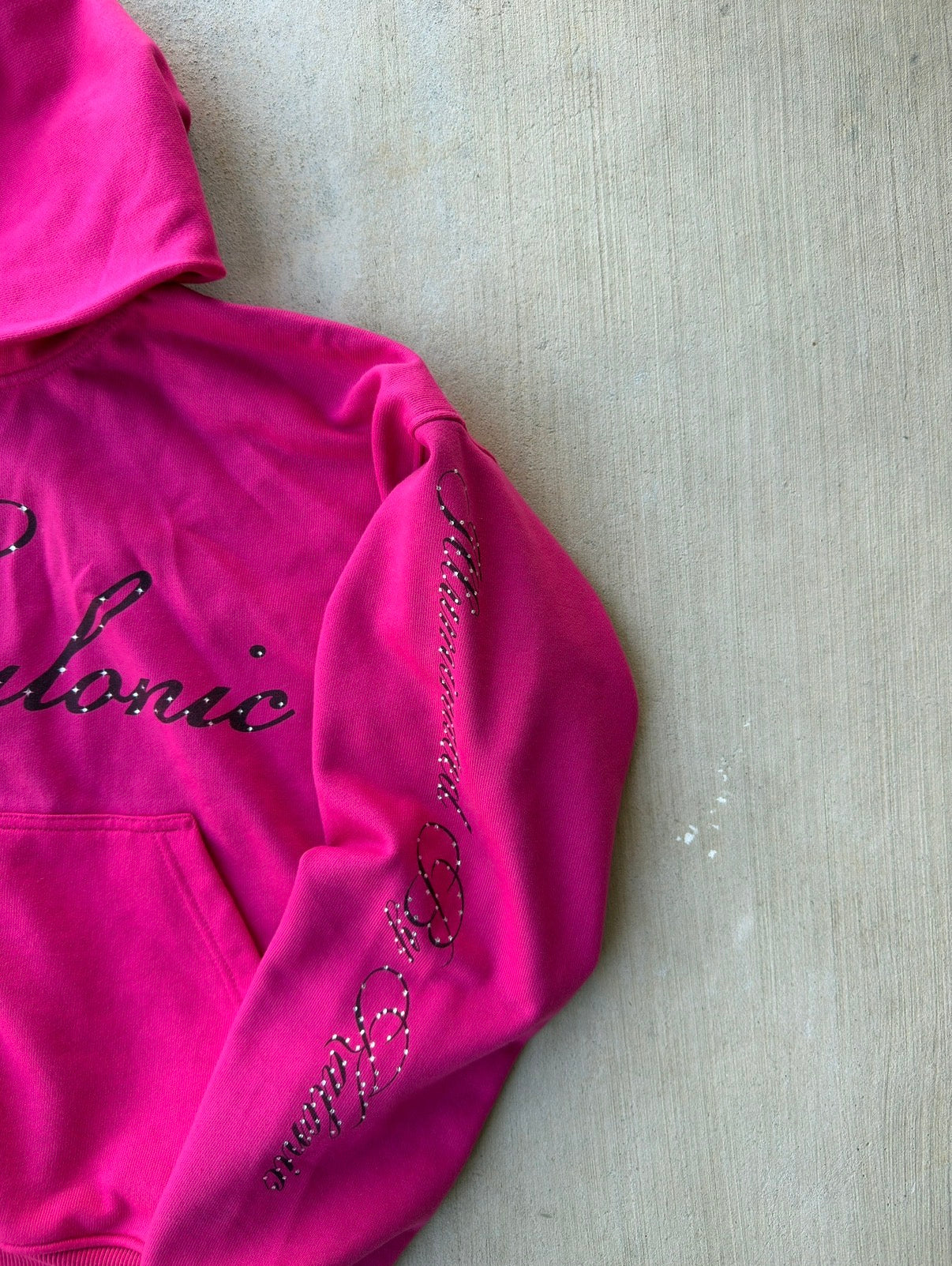 ILLUMINATED BY KALONIC PINK ZIP UP