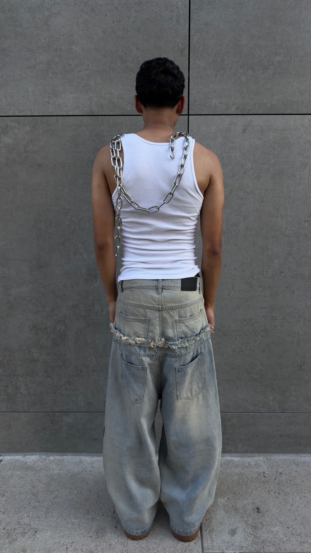 "VENGEANCE" DOUBLEWAIST DENIM