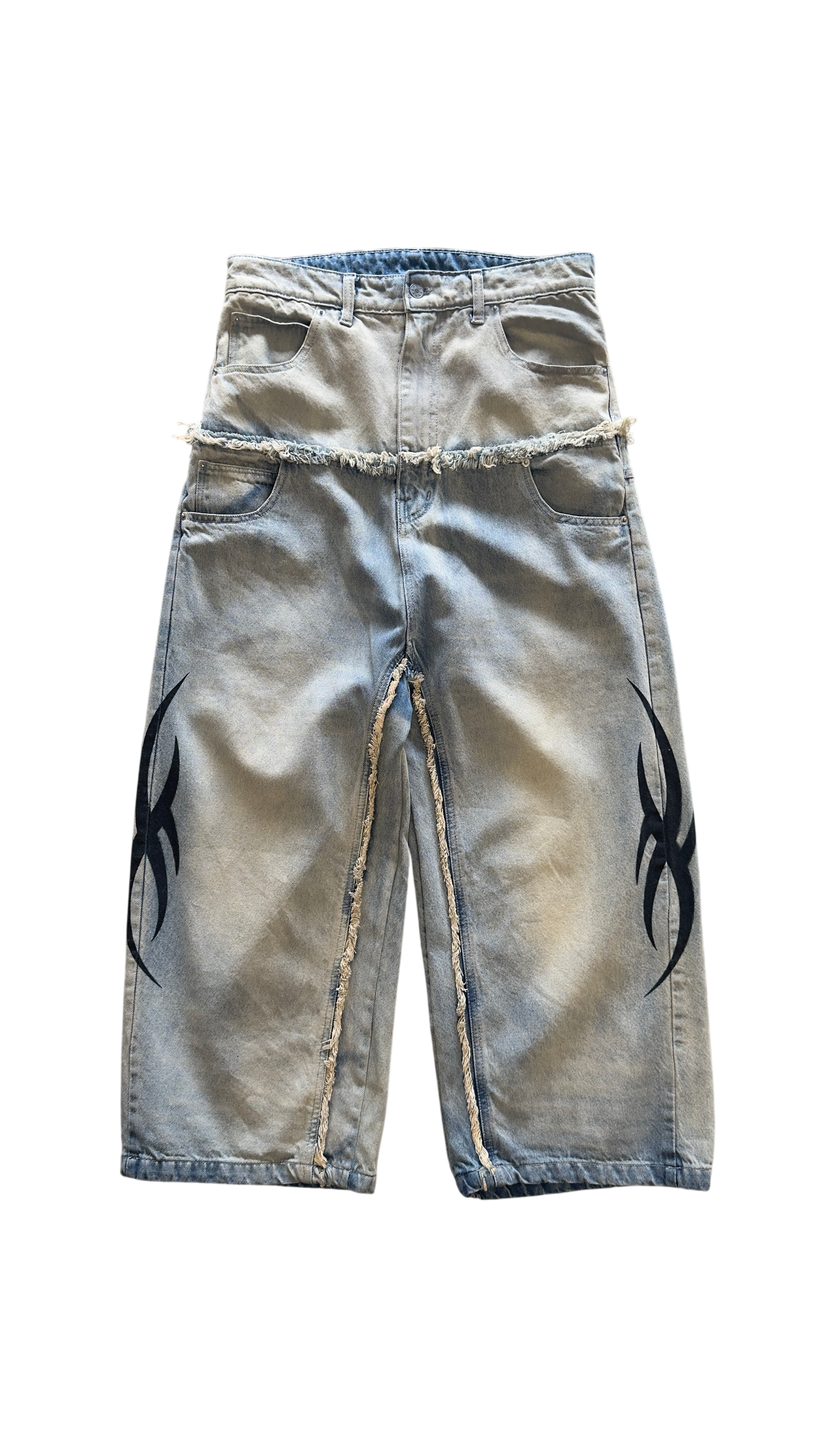 "VENGEANCE" DOUBLEWAIST DENIM